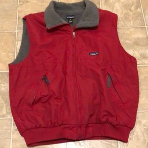 Red Patagonia Vest Men’s XL